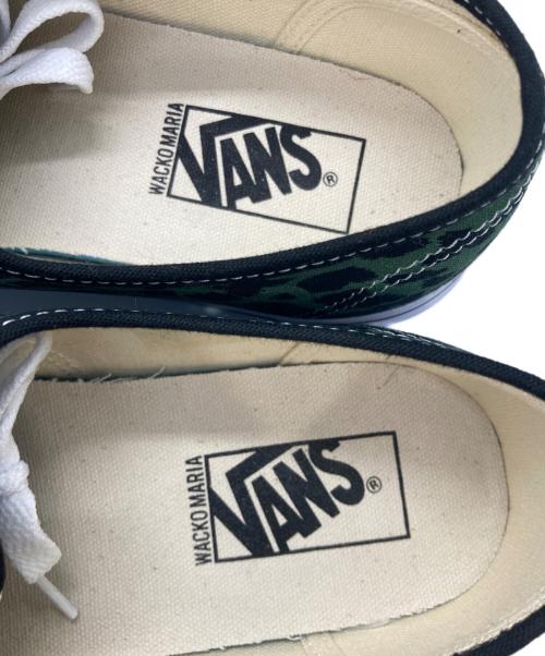 VANS（ヴァンズ）VANS (バンズ) WACKO MARIA (ワコマリア) オーセンティック ローカットスニーカー グリーン サイズ:27.5の古着・服飾アイテム