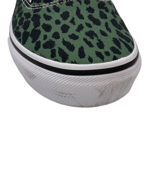 VANS（ヴァンズ）VANS (バンズ) WACKO MARIA (ワコマリア) オーセンティック ローカットスニーカー グリーン サイズ:27.5の古着・服飾アイテム