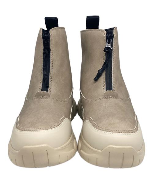 shaka（シャカ）shaka (シャカ) TREK ZIP BOOTIE AT ベージュ サイズ:24の古着・服飾アイテム