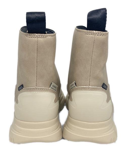 shaka（シャカ）shaka (シャカ) TREK ZIP BOOTIE AT ベージュ サイズ:24の古着・服飾アイテム
