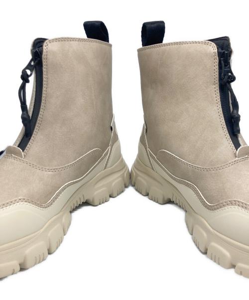 shaka（シャカ）shaka (シャカ) TREK ZIP BOOTIE AT ベージュ サイズ:24の古着・服飾アイテム