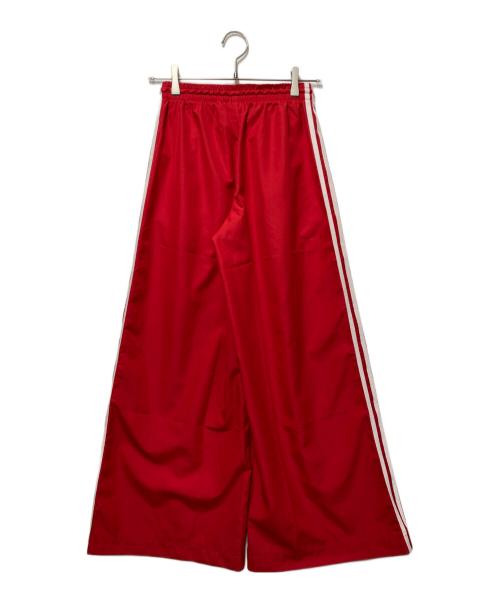 adidas（アディダス）adidas (アディダス) ファイヤーバード オーバーサイズド トラックパンツ レッド サイズ:xsの古着・服飾アイテム
