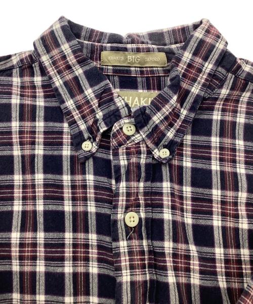 ARROW（アロー）ARROW (アロー) チェックシャツ ネイビー×レッド サイズ:Lの古着・服飾アイテム