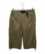 MARMOTマーモット）の古着「CROPPED SHELL PANTS/クロップドシェルパンツ」｜カーキ