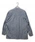 E.TAUTZ (イートーツ) COLLAR LESS LINEMAN SHIRT ブルー サイズ:XS：12000円
