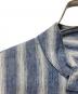 中古・古着 E.TAUTZ (イートーツ) COLLAR LESS LINEMAN SHIRT ブルー サイズ:XS：12000円