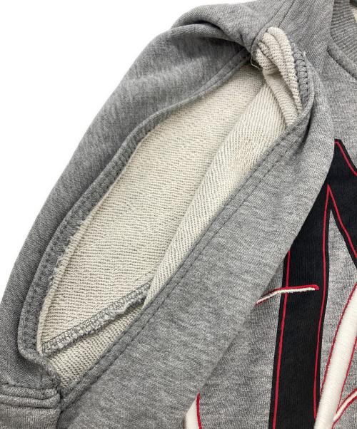 3.1 phillip lim（スリーワンフィリップリム）3.1 phillip lim (スリーワンフィリップリム) NY Lover Sleeveless Cropped Sweatshirt グレー サイズ:ｘｓの古着・服飾アイテム