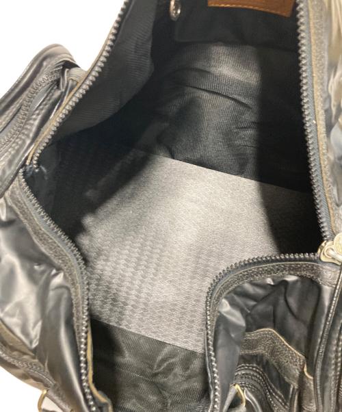 HUNTING WORLD（ハンティングワールド）HUNTING WORLD (ハンティングワールド) 2WAYボストンバッグ ブラックの古着・服飾アイテム