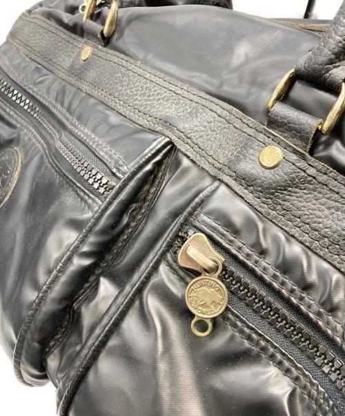 HUNTING WORLD（ハンティングワールド）HUNTING WORLD (ハンティングワールド) 2WAYボストンバッグ ブラックの古着・服飾アイテム