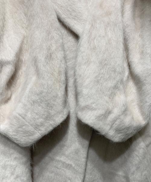 Snidel（スナイデル）Snidel (スナイデル) シャギーロングコート ベージュの古着・服飾アイテム