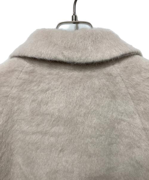 Snidel（スナイデル）Snidel (スナイデル) シャギーロングコート ベージュの古着・服飾アイテム