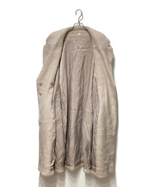 Snidel（スナイデル）Snidel (スナイデル) シャギーロングコート ベージュの古着・服飾アイテム