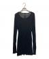 RICK OWENS (リックオウエンス) ロングスリーブカットソー ブラック サイズ:S：10000円