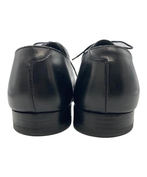 Crockett & Jones（クロケット＆ジョーンズ）Crockett & Jones (クロケット＆ジョーンズ) メダリオントゥ ホールカット シューズ ブラック サイズ:7　2/1の古着・服飾アイテム