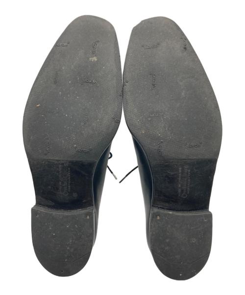 Crockett & Jones（クロケット＆ジョーンズ）Crockett & Jones (クロケット＆ジョーンズ) メダリオントゥ ホールカット シューズ ブラック サイズ:7　2/1の古着・服飾アイテム