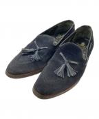Crockett & Jones×SHIPSクロケット＆ジョーンズ×シップス）の古着「タッセルローファー」｜ネイビー