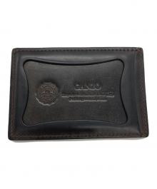 GANZO（ガンゾ）の古着「単パスケース」｜ダークブラウン