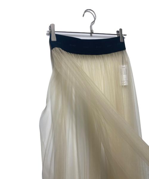 HYKE（ハイク）HYKE (ハイク) チュールスカート ベージュ サイズ:1の古着・服飾アイテム