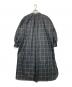 HYKE (ハイク) PLAID GATHER DRESS ブラック サイズ:1：10000円