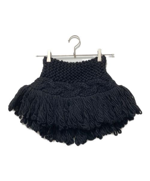 HYKE（ハイク）HYKE (ハイク) モックネークケープスヌード ブラック サイズ:FREEの古着・服飾アイテム