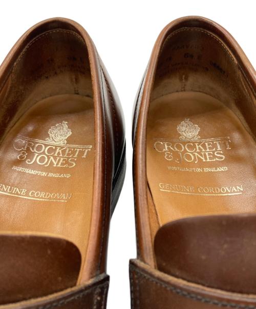 Crockett & Jones（クロケット＆ジョーンズ）Crockett & Jones (クロケット＆ジョーンズ) ローファー ベージュ サイズ:6　1/2の古着・服飾アイテム
