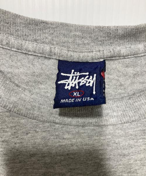 stussy（ステューシー）stussy (ステューシー) JUJUプリントTシャツ グレー サイズ:XLの古着・服飾アイテム