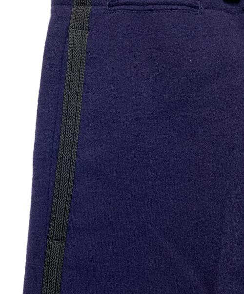 Y's for men（ワイズフォーメン）Y's for men (ワイズフォーメン) サスペンダーボタン付サイドラインウールスラックス パープル サイズ:Ｓの古着・服飾アイテム