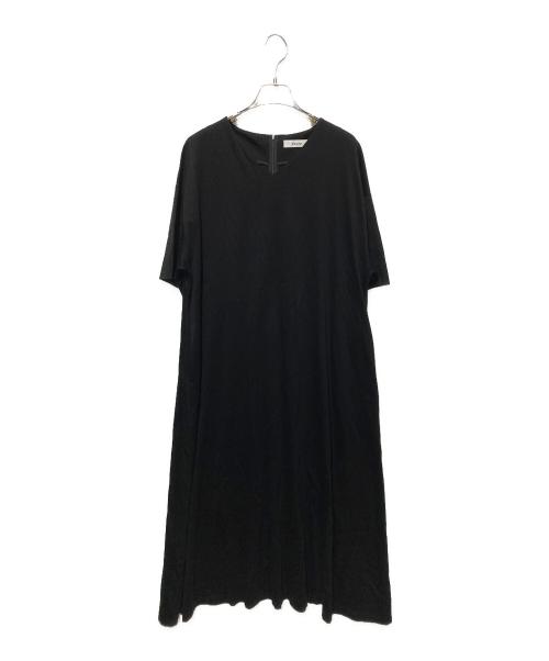 ebure（エブール）ebure (エブール) H/Sワンピース ブラック サイズ:38の古着・服飾アイテム