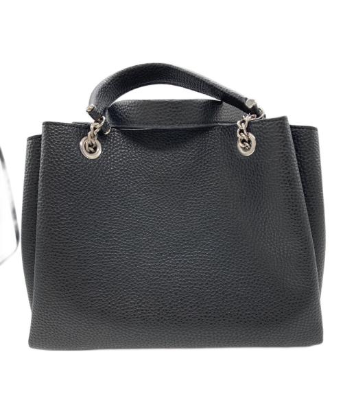 EMPORIO ARMANI（エンポリオアルマーニ）EMPORIO ARMANI (エンポリオアルマーニ) 2WAYバッグ ブラックの古着・服飾アイテム