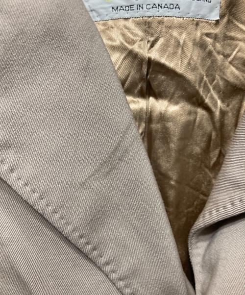Aquascutum（アクアスキュータム）Aquascutum (アクアスキュータム) 70sステンカラーコート ベージュ サイズ:不明の古着・服飾アイテム