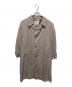 Aquascutum（アクアスキュータム）の古着「70sステンカラーコート」｜ベージュ
