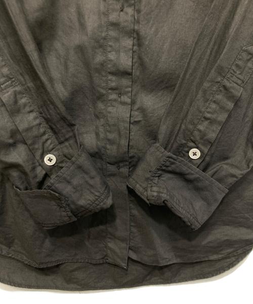 ANN DEMEULEMEESTER（アンドゥムルメステール）ANN DEMEULEMEESTER (アンドゥムルメステール) ロングスリーブシャツ ブラック サイズ:XXSの古着・服飾アイテム