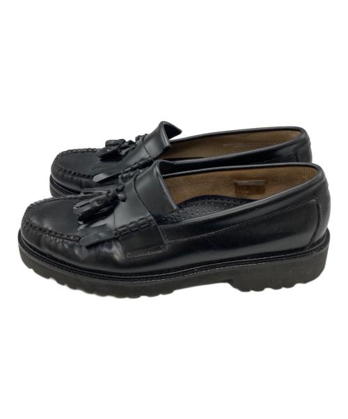 WEEJUNS G.H.BASS（ウィージャンズジーエイチバス）WEEJUNS G.H.BASS (ウィージャンズジーエイチバス) タッセルローファー ブラック サイズ:8/9/42の古着・服飾アイテム