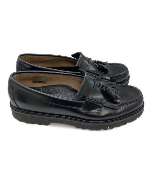 WEEJUNS G.H.BASS（ウィージャンズジーエイチバス）WEEJUNS G.H.BASS (ウィージャンズジーエイチバス) タッセルローファー ブラック サイズ:8/9/42の古着・服飾アイテム