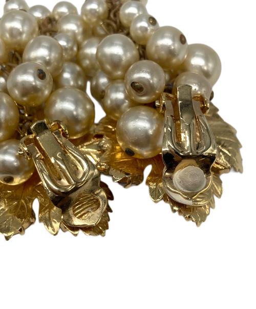 Christian Dior（クリスチャン ディオール）Christian Dior (クリスチャン ディオール) ブドウモチーフ ヴィンテージイヤリング ゴールドの古着・服飾アイテム