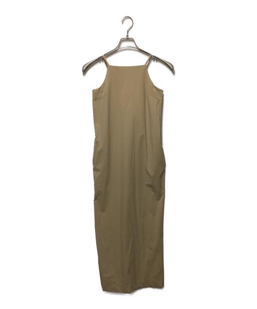 S/S（スタイリング）S/S (スタイリング) ＜ウォッシャブル・UVカット＞キャミソールドレス ベージュの古着・服飾アイテム