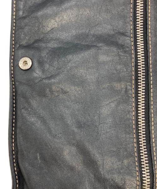 MIU MIU（ミュウミュウ）MIU MIU (ミュウミュウ) 90'Sレザーウォレット ブラック サイズ:なしの古着・服飾アイテム