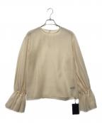 martiniqueマルティニーク）の古着「シアーオーガンプルオーバー」｜アイボリー