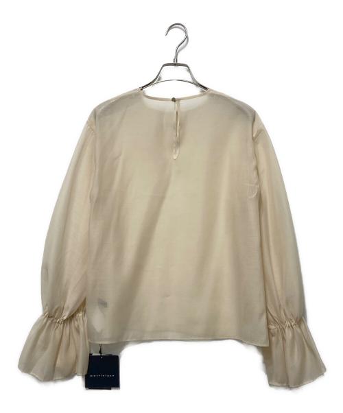 martinique（マルティニーク）martinique (マルティニーク) シアーオーガンプルオーバー アイボリー サイズ:Free 未使用品の古着・服飾アイテム