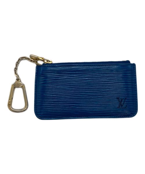 LOUIS VUITTON（ルイ ヴィトン）LOUIS VUITTON (ルイ ヴィトン) フラグメントケース ブルーの古着・服飾アイテム