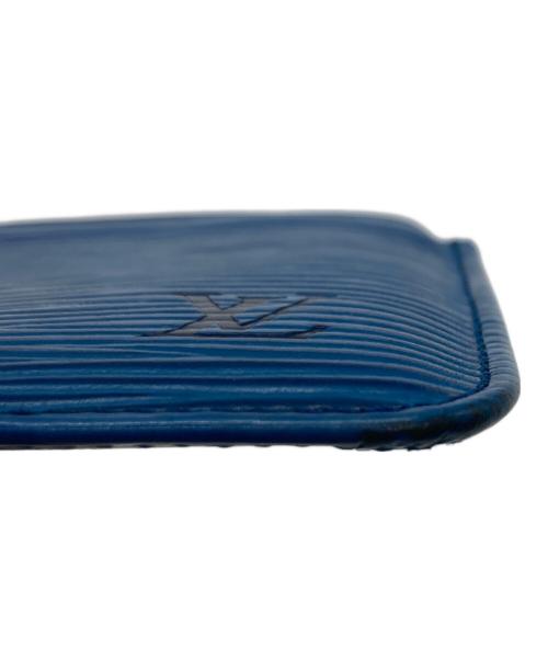 LOUIS VUITTON（ルイ ヴィトン）LOUIS VUITTON (ルイ ヴィトン) フラグメントケース ブルーの古着・服飾アイテム