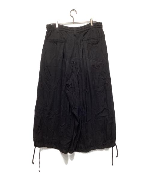 s'yte（サイト）s'yte (サイト) Cotton Twill Washer Hakama Balloon Pants ブラック サイズ:3の古着・服飾アイテム