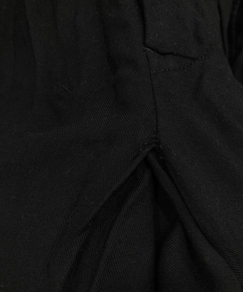 s'yte（サイト）s'yte (サイト) Cotton Twill Washer Hakama Balloon Pants ブラック サイズ:3の古着・服飾アイテム