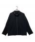 HOMME PLISSE ISSEY MIYAKE（オム プリッセ イッセイ ミヤケ）の古着「プリーツジップアップジャケット」｜ブラック