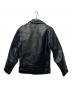 Schott (ショット) ライナー付きシングルライダースジャケット ブラック サイズ:34：27000円