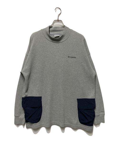 Columbia（コロンビア）Columbia (コロンビア) シカゴアヴェニューロングスリーブモックネック グレー サイズ:Mの古着・服飾アイテム