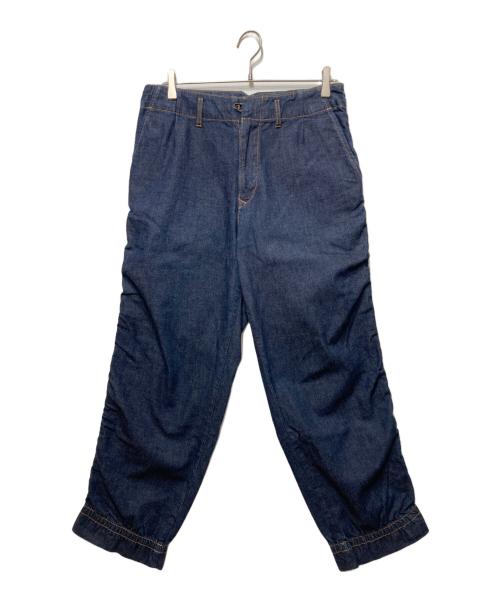kolor/BEACON（カラービーコン）kolor/BEACON (カラービーコン) DENIM PACKARING PANT インディゴ サイズ:Lの古着・服飾アイテム