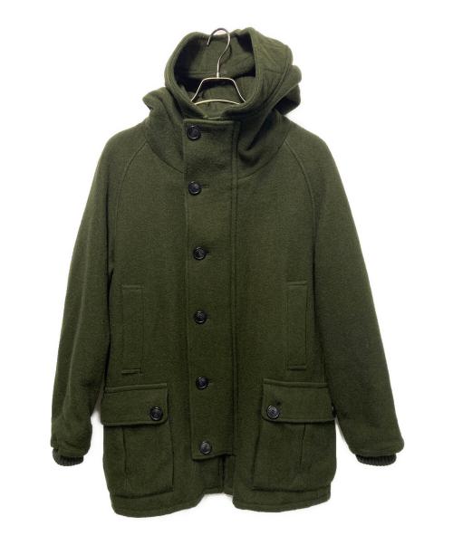 EEL（イール）EEL (イール) オーロラマンコート オリーブ サイズ:Sの古着・服飾アイテム