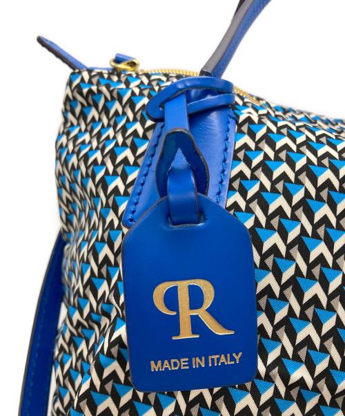 ROBERTA PIERI（ロベルタピエリ）ROBERTA PIERI (ロベルタピエリ) 2WAYショルダーバッグ ブルーの古着・服飾アイテム