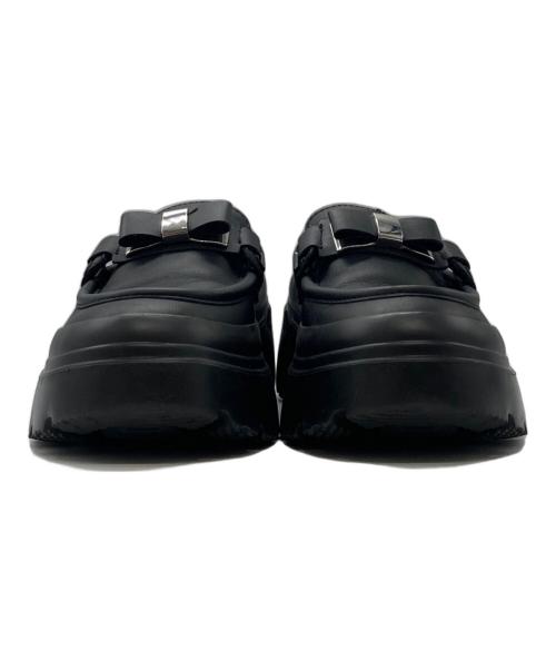 HUNTER（ハンター）HUNTER (ハンター) レインリボンローファー ブラック サイズ:23の古着・服飾アイテム